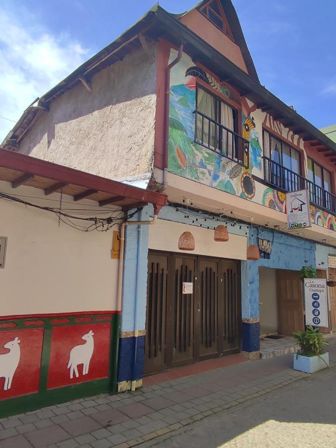 La Casona Hostel Guatapé Extérieur photo